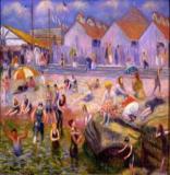 William James Glackens At the Beach, 1918