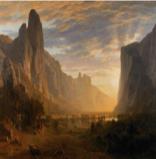 Frederic Edwin Church,  Twilight, “Short Arbiter ‘Twixt Day and Night,” 1850,  Newark Museum Collection 56.43